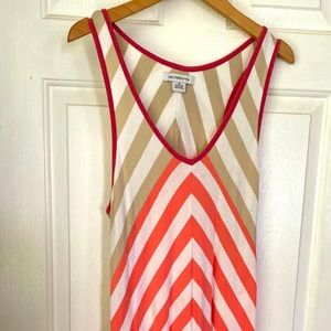Liz Claiborne Chevron Maxi Dress